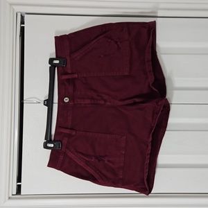 Arizona - denim shorts - Maroon - juniors size 15